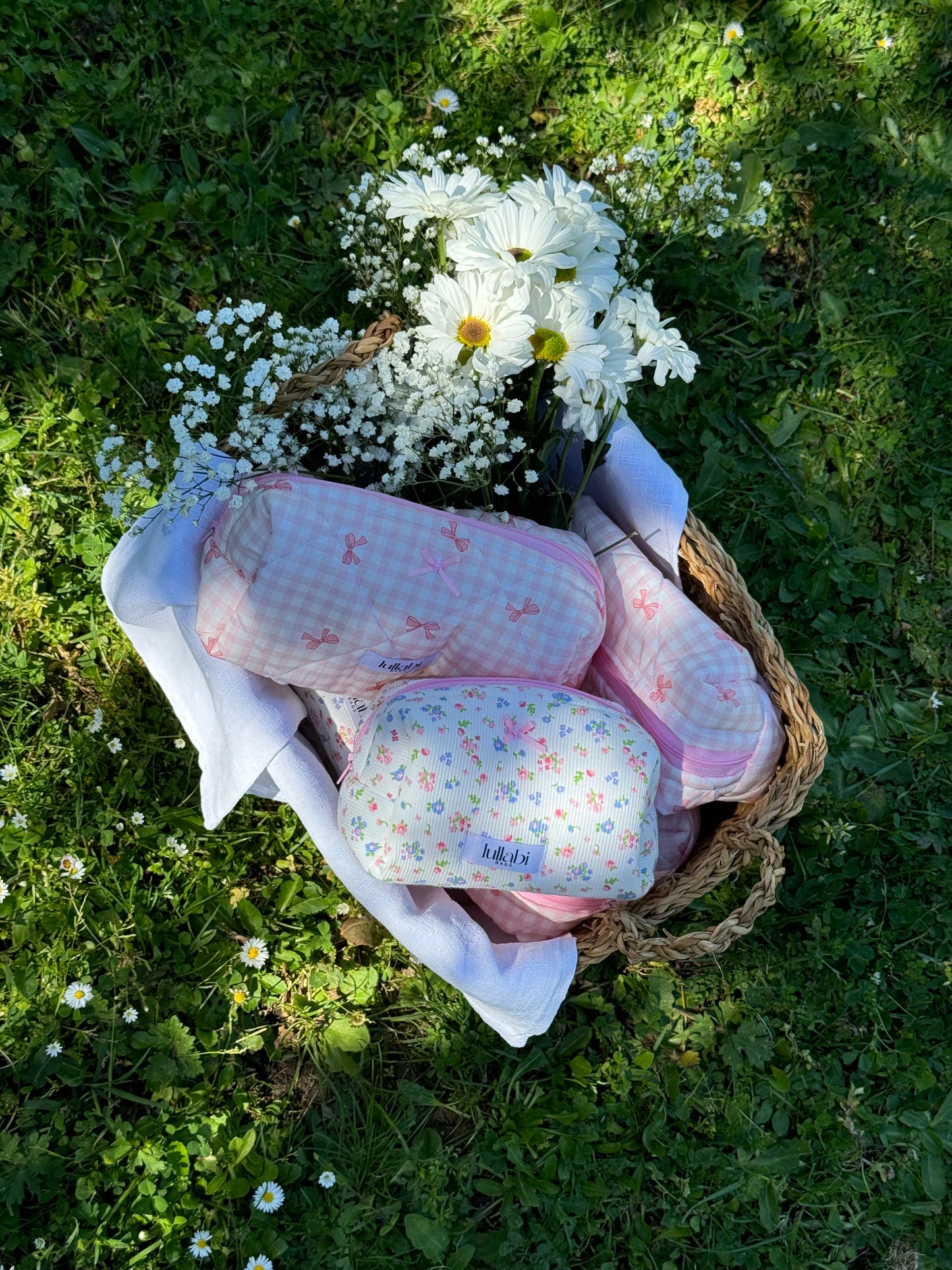 Beauty Bag Pinky Ribbon
