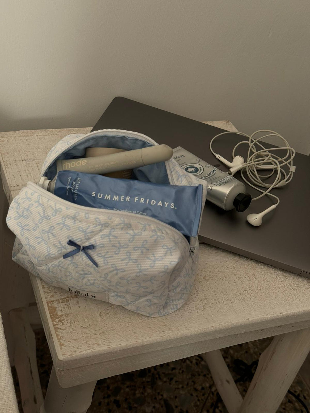 Beauty Bag Blue Coquette