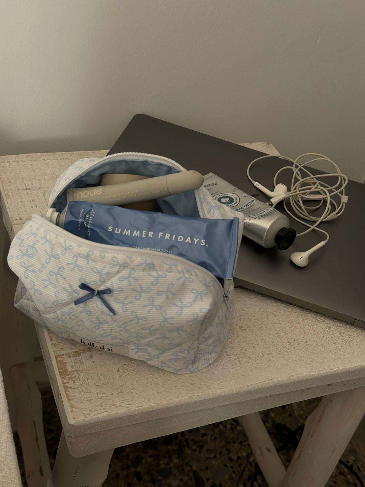 Beauty Bag Blue Coquette