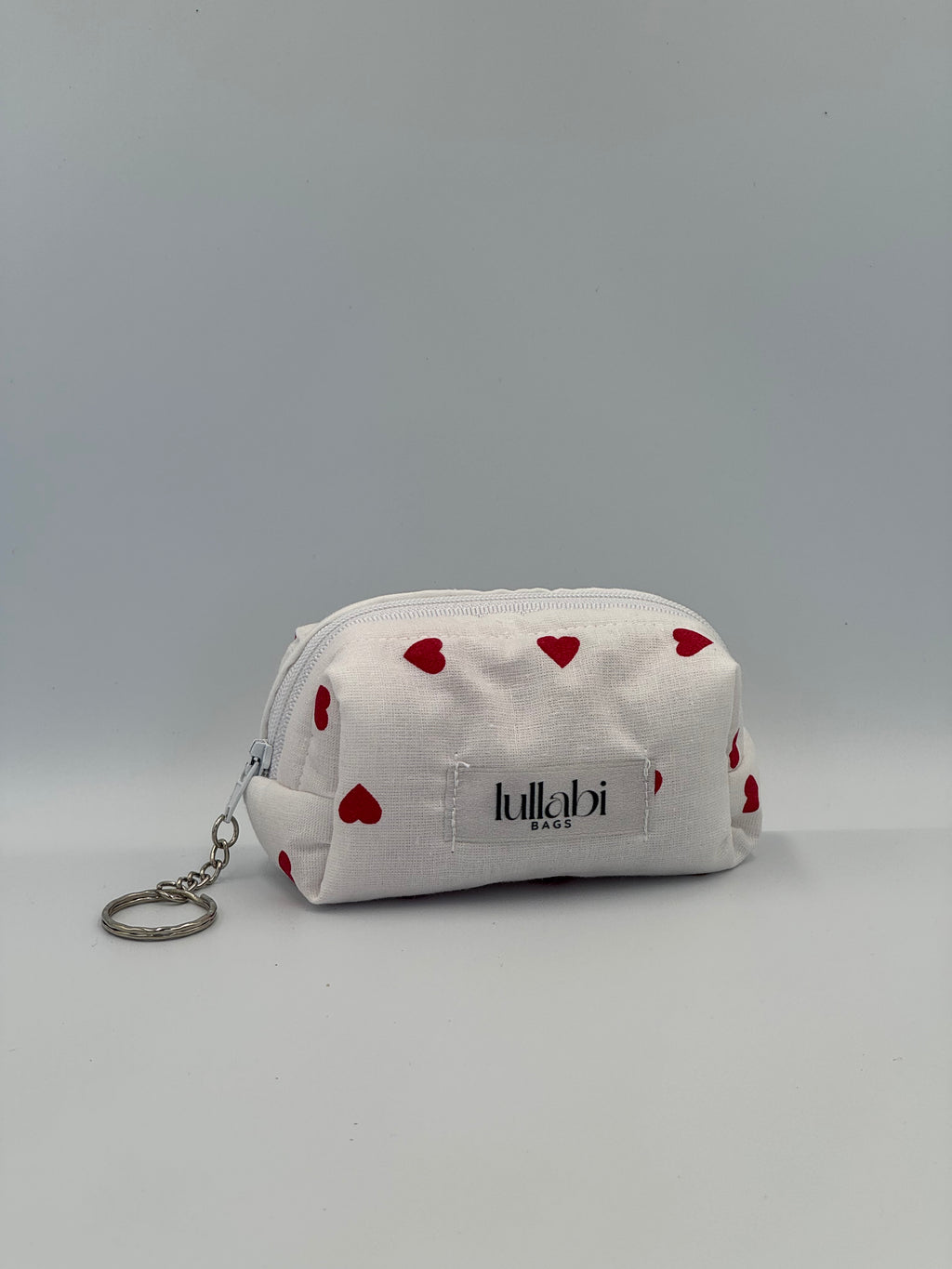 Beauty Bag Red Hearts