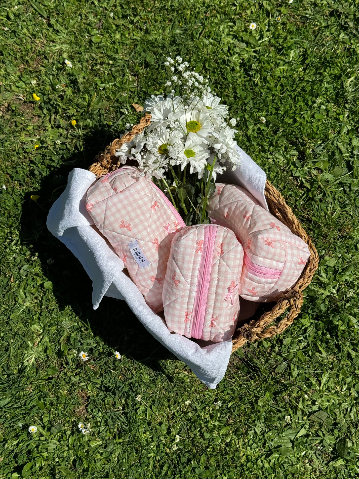 Beauty Bag Pinky Ribbon