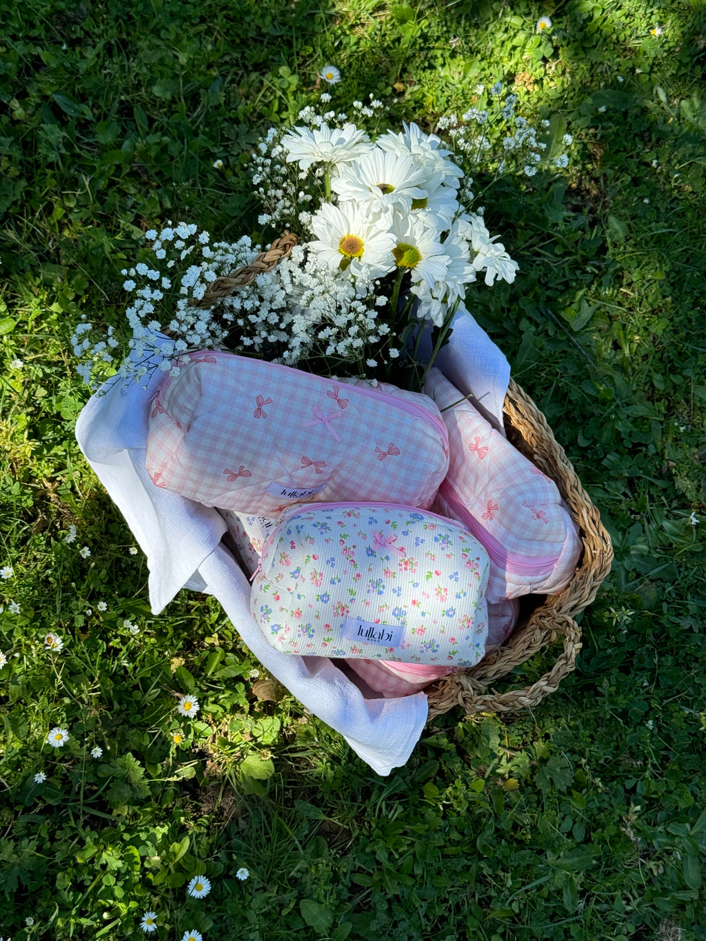 Beauty Bag Pinky Ribbon